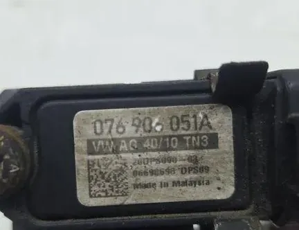 VOLKSWAGEN Passat B7 (2010-2015) Αισθητήρας πίεσης DPF 076906051A 33243727