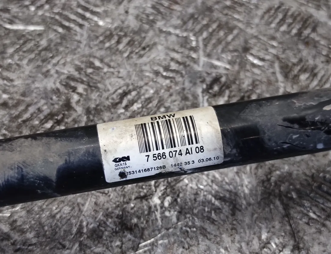 BMW 7 Series F01/F02 (2008-2015) Πίσω δεξιός άξονας μετάδοσης κίνησης 7566074 27915919