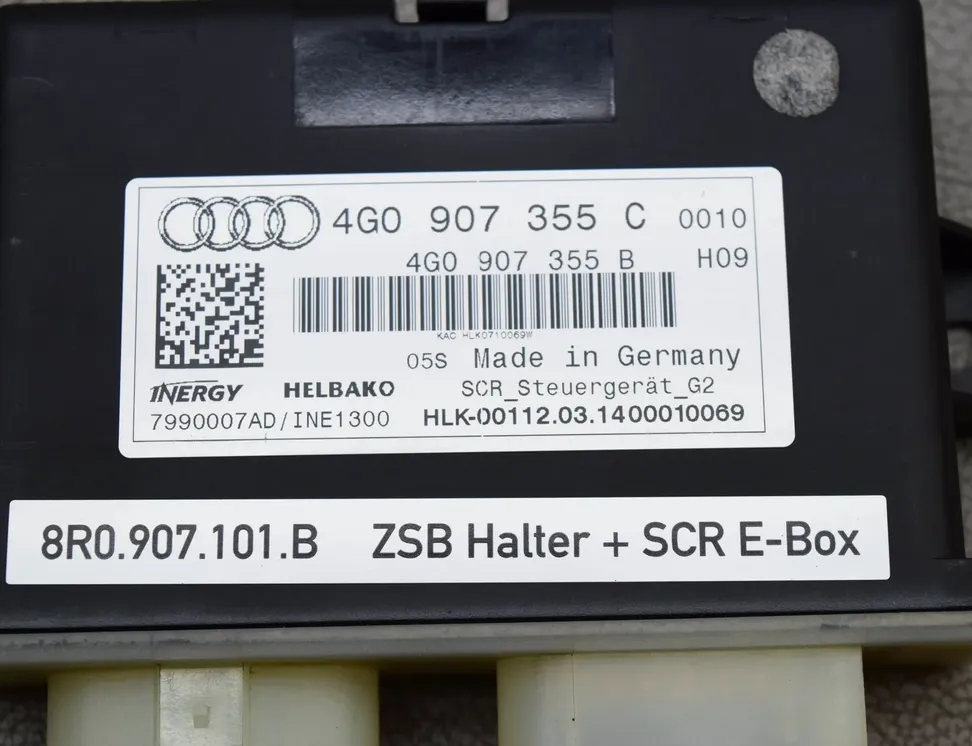 AUDI Q5 8R (2008-2017) Μονάδα ελέγχου AdBlue 4G0907355B,4G0907355C 25753789