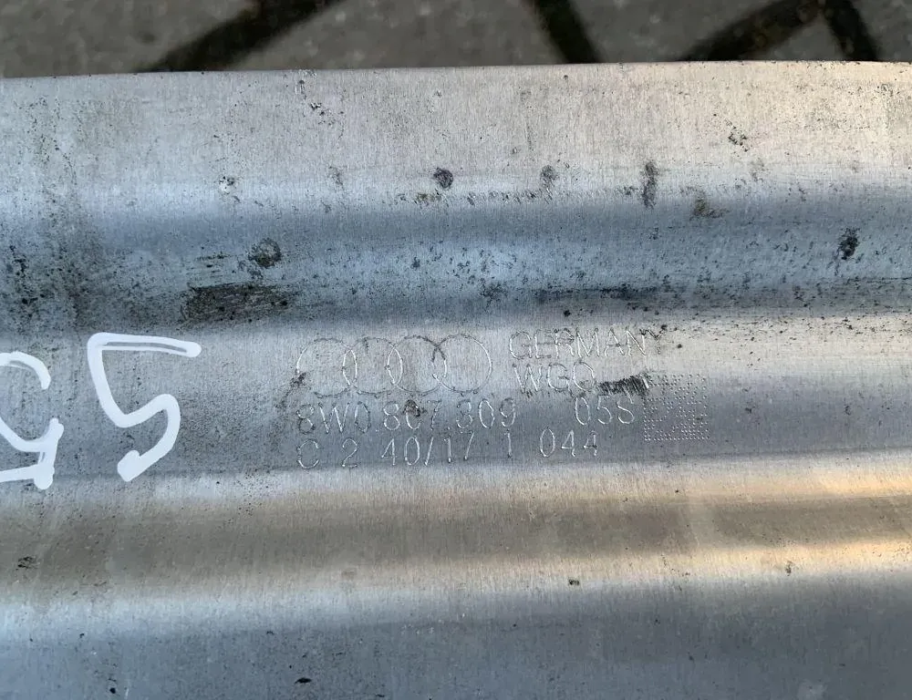 AUDI A5 F5 (2016-2024) Πίσω ενισχυτική μπάρα σύγκρουσης 8W0807309 33772910