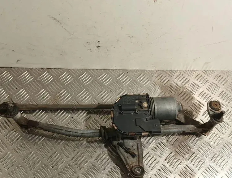 VOLKSWAGEN Passat B6 (2005-2010) Μηχανισμός υαλοκαθαριστήρα μπροστινού παρμπρίζ 3C1955023B 34877304