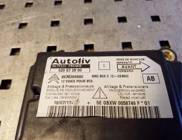 CITROËN C4 Picasso 1 generation (2006-2013) Μονάδα ελέγχου SRS 9676399880 26170806