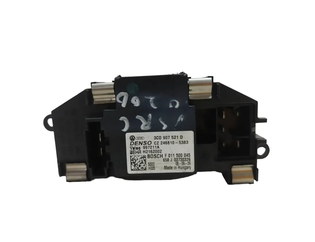 VOLKSWAGEN Scirocco 3 generation (2008-2020) Ρελέ ανεμιστήρα ανεμιστήρα 2468105383,997211A,3C0907521D 24753492