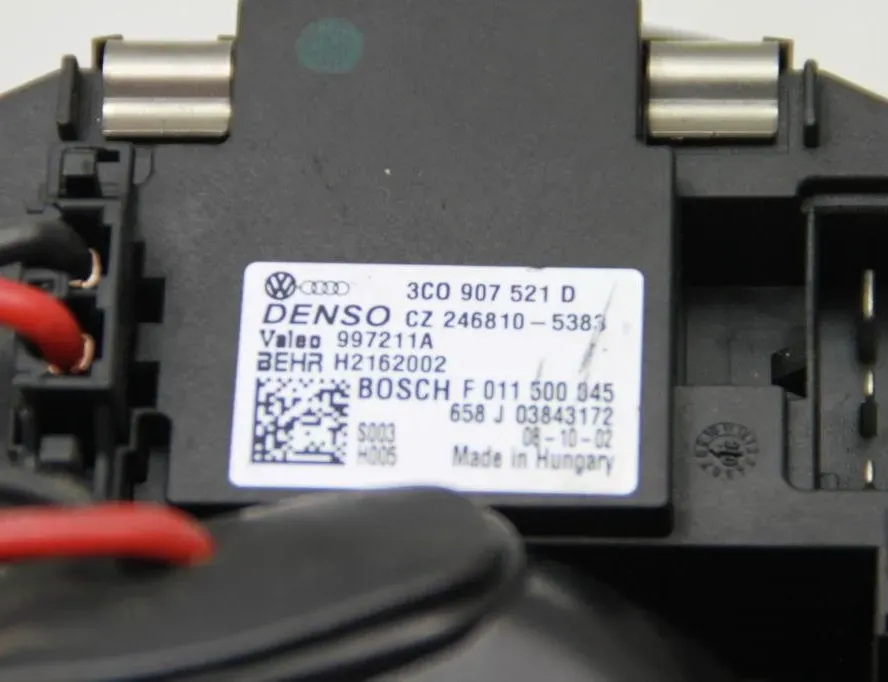 VOLKSWAGEN Golf 5 generation (2003-2009) Ανεμιστήρας ανεμιστήρα θερμαντήρα 1K2820015F 28648819