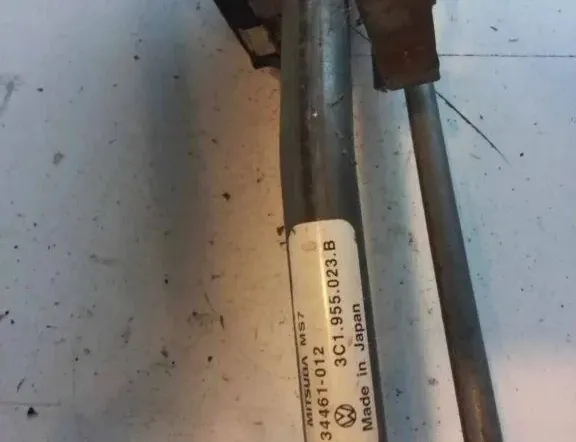 VOLKSWAGEN Passat B6 (2005-2010) Μηχανισμός υαλοκαθαριστήρα μπροστινού παρμπρίζ 3C1955023E,34461012,3C1955023B 34701948