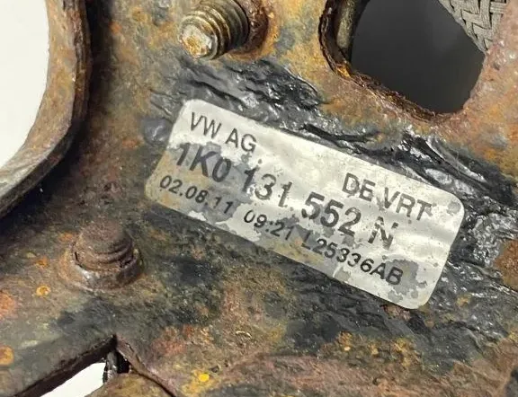 VOLKSWAGEN Golf 6 generation (2008-2015) Αισθητήρας πίεσης DPF 076906051B,1K0131552N 34452506