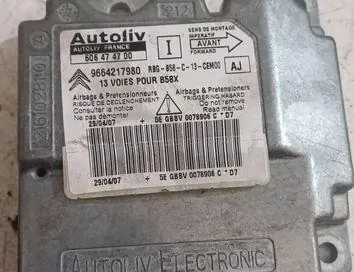 CITROËN C4 Picasso 1 generation (2006-2013) Μονάδα ελέγχου SRS 9664217980 34892577