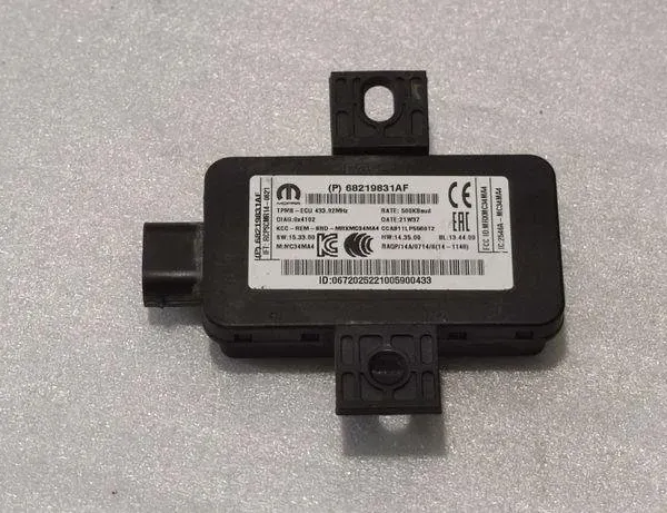 DODGE Challenger 3 generation (2008-2024) Αισθητήρας πίεσης ελαστικών P68219831AF,68219831AF 30650571