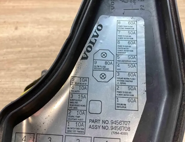 VOLVO V70 1 generation (1997-2000) Κουτί ασφαλειών 9128576,9162084 34386517