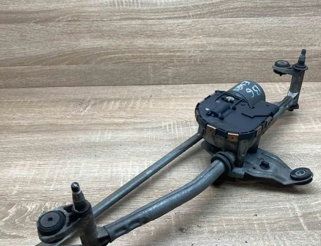 VOLKSWAGEN Passat B6 (2005-2010) Μοτέρ μηχανισμού υαλοκαθαριστήρων μπροστινού παρμπρίζ 3C1955119,3C1955023B 34301332