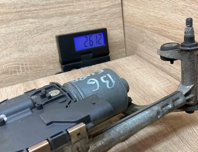 VOLKSWAGEN Passat B6 (2005-2010) Μοτέρ μηχανισμού υαλοκαθαριστήρων μπροστινού παρμπρίζ 3C1955119,3C1955023B 34301332