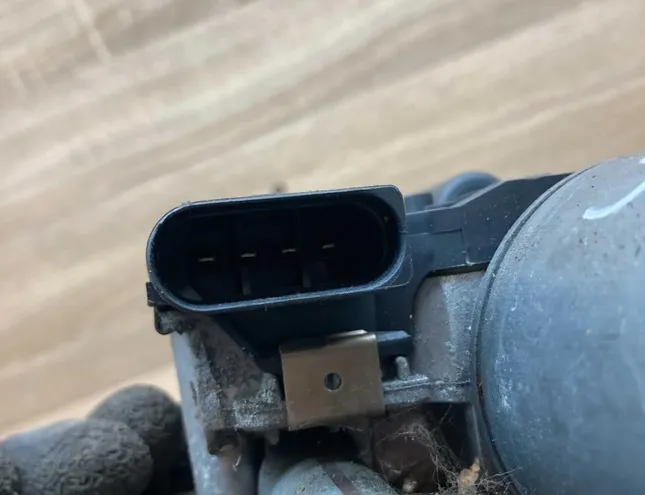 VOLKSWAGEN Passat B6 (2005-2010) Μοτέρ μηχανισμού υαλοκαθαριστήρων μπροστινού παρμπρίζ 3C1955119,3C1955023B 34301332