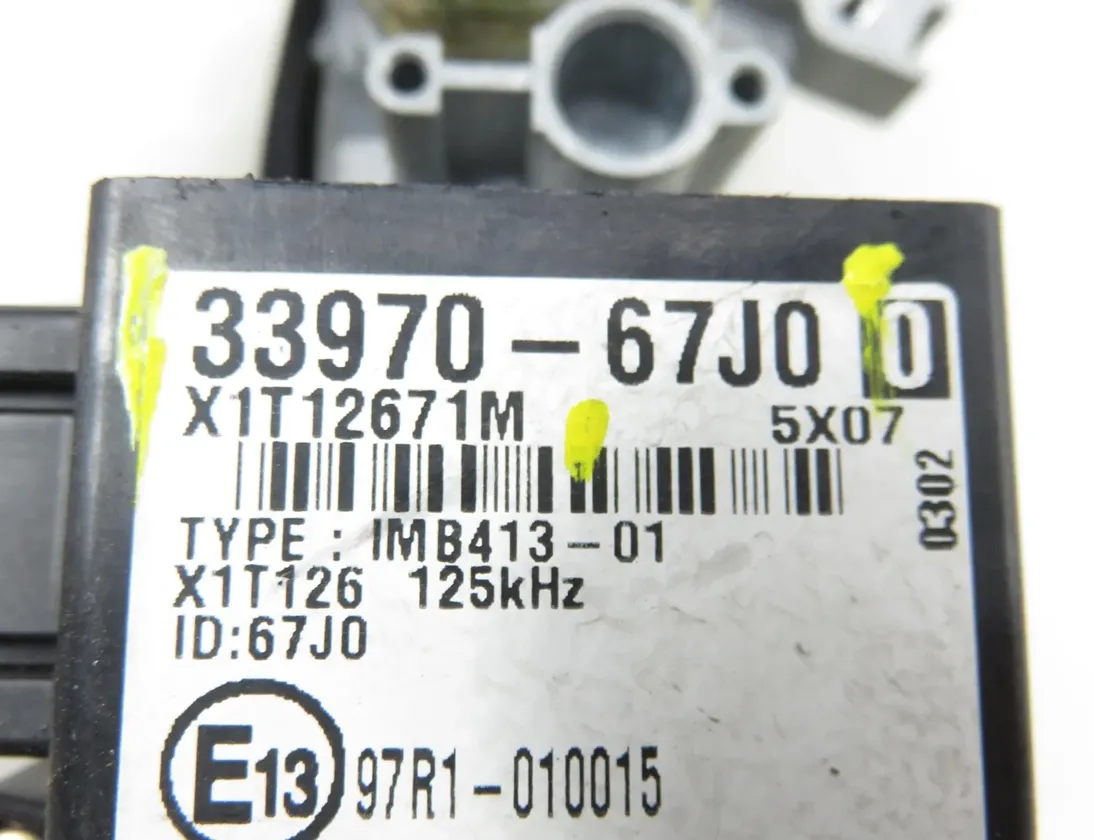 SUZUKI Grand Vitara 2 generation (2005-2014) Κλείδωμα ανάφλεξης SLS18,3397067J0,X1T12671M 34962067