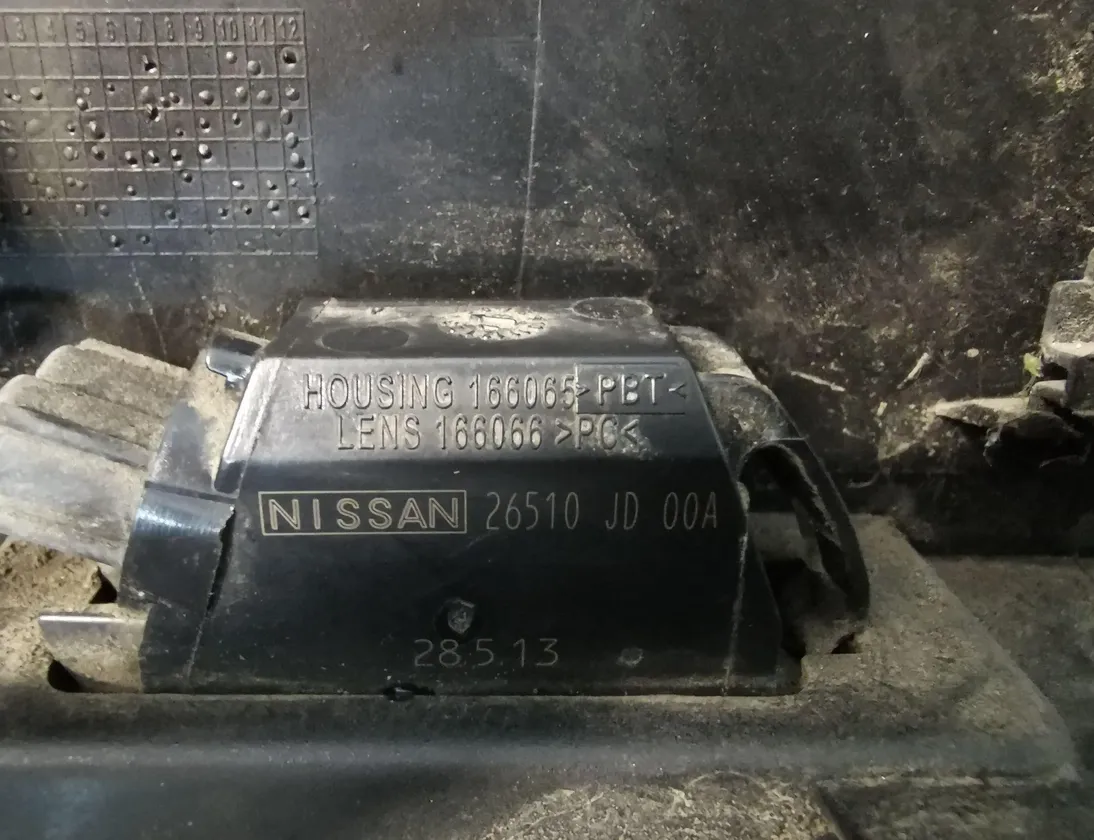 NISSAN Qashqai 1 generation (2007-2014) Διακοσμητικό φως πινακίδας 90810JDO,24055JD00A 30143473