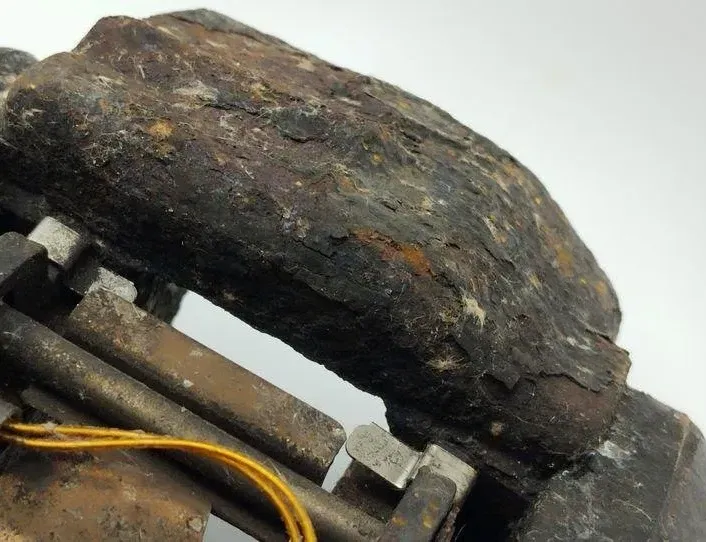 MERCEDES-BENZ S-Class W220 (1998-2005) Μπροστινή δεξιά δαγκάνα φρένου 20704604 21222973