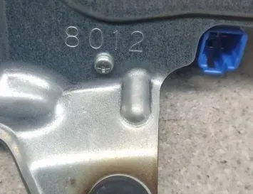 MITSUBISHI Outlander 3 generation (2012-2023) Μοτέρ υαλοκαθαριστήρα παραθύρου πίσω πόρτας 885,8012 34255441