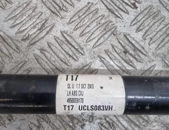 KIA Sportage 4 generation (2016-2022) Μπροστινός αριστερός άξονας μετάδοσης κίνησης 49500d9170 32969249