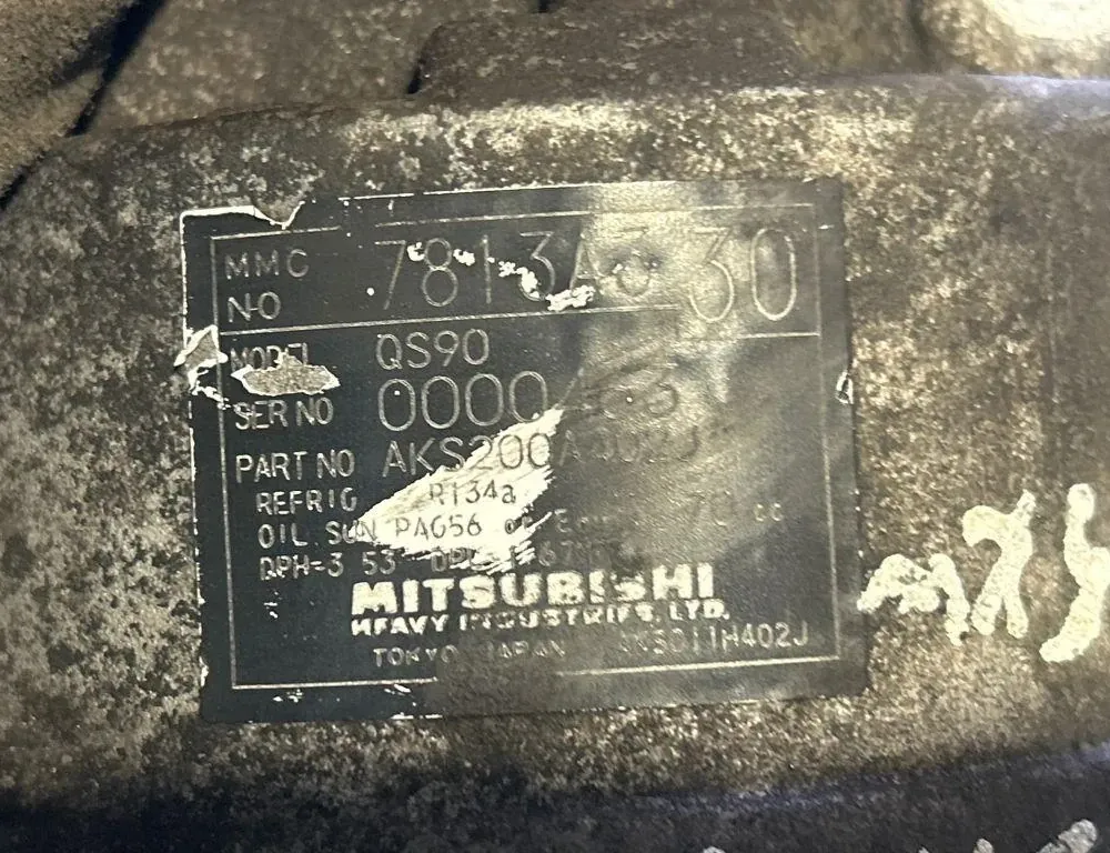MITSUBISHI ASX 1 generation (2010-2020) Αντλία κλιματισμού 7813A330,AKS200A402,0000463 35004840