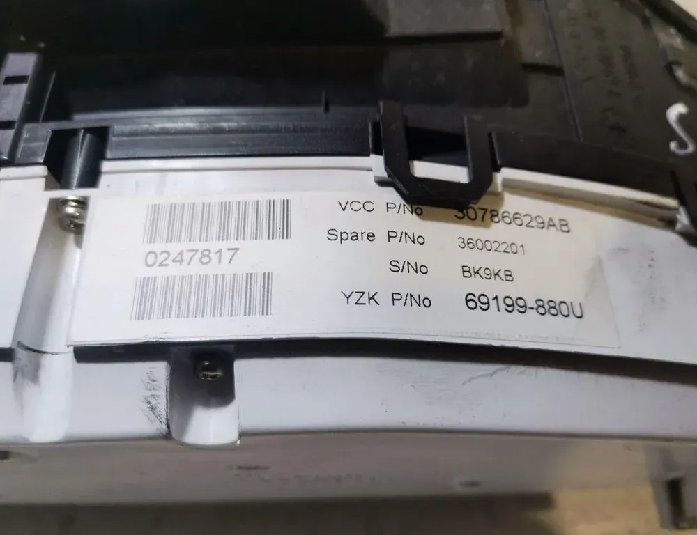 VOLVO S80 2 generation (2006-2020) Ταχύμετρο 36002201,30786629AB 35043631