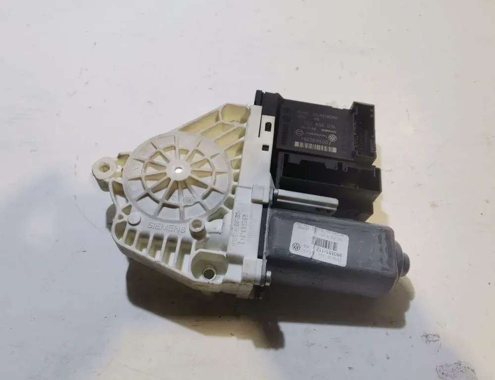 VOLKSWAGEN Passat B6 (2005-2010) Κινητήρας ρυθμιστή παραθύρου Αριστερής Προσόψεως Πόρτας 1K0959793L 35027581