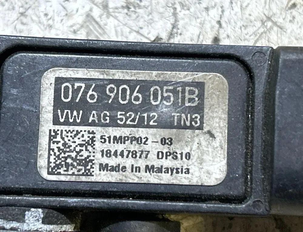 VOLKSWAGEN Golf 6 generation (2008-2015) Αισθητήρας πίεσης DPF 076906051B,51MPP0203,18447877 35004839