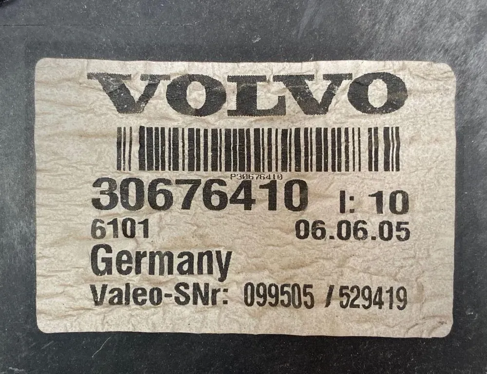 VOLVO XC90 1 generation (2002-2014) Ανεμιστήρας ανεμιστήρα θερμαντήρα 09950552941,6101,30676410,529419 35007044