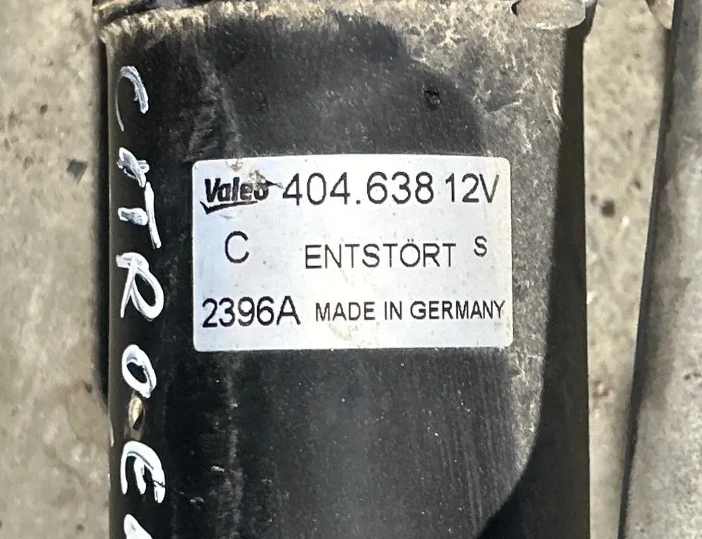 CITROËN C4 Picasso 1 generation (2006-2013) Μηχανισμός υαλοκαθαριστήρα μπροστινού παρμπρίζ 404638,2396A 35027955