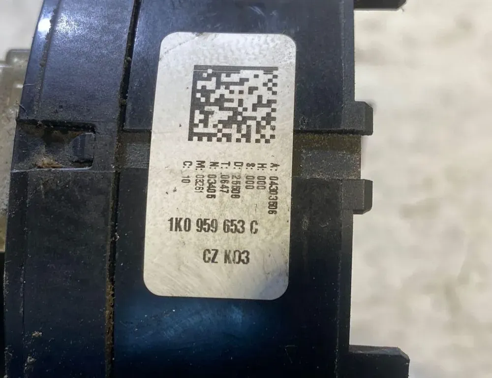 VOLKSWAGEN Golf 5 generation (2003-2009) Squib δακτυλίου ολίσθησης τιμονιού 1K0959653C,CZK03 35044232