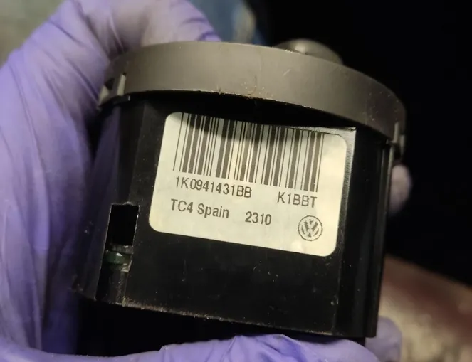 VOLKSWAGEN Golf 6 generation (2008-2015) Μονάδα ελέγχου διακόπτη προβολέων 1k0941431bb 28240393
