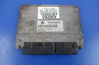 SKODA Fabia 1 generation  (2004-2007) Μονάδα ελέγχου κινητήρα ECU 03E906033AB 21393087